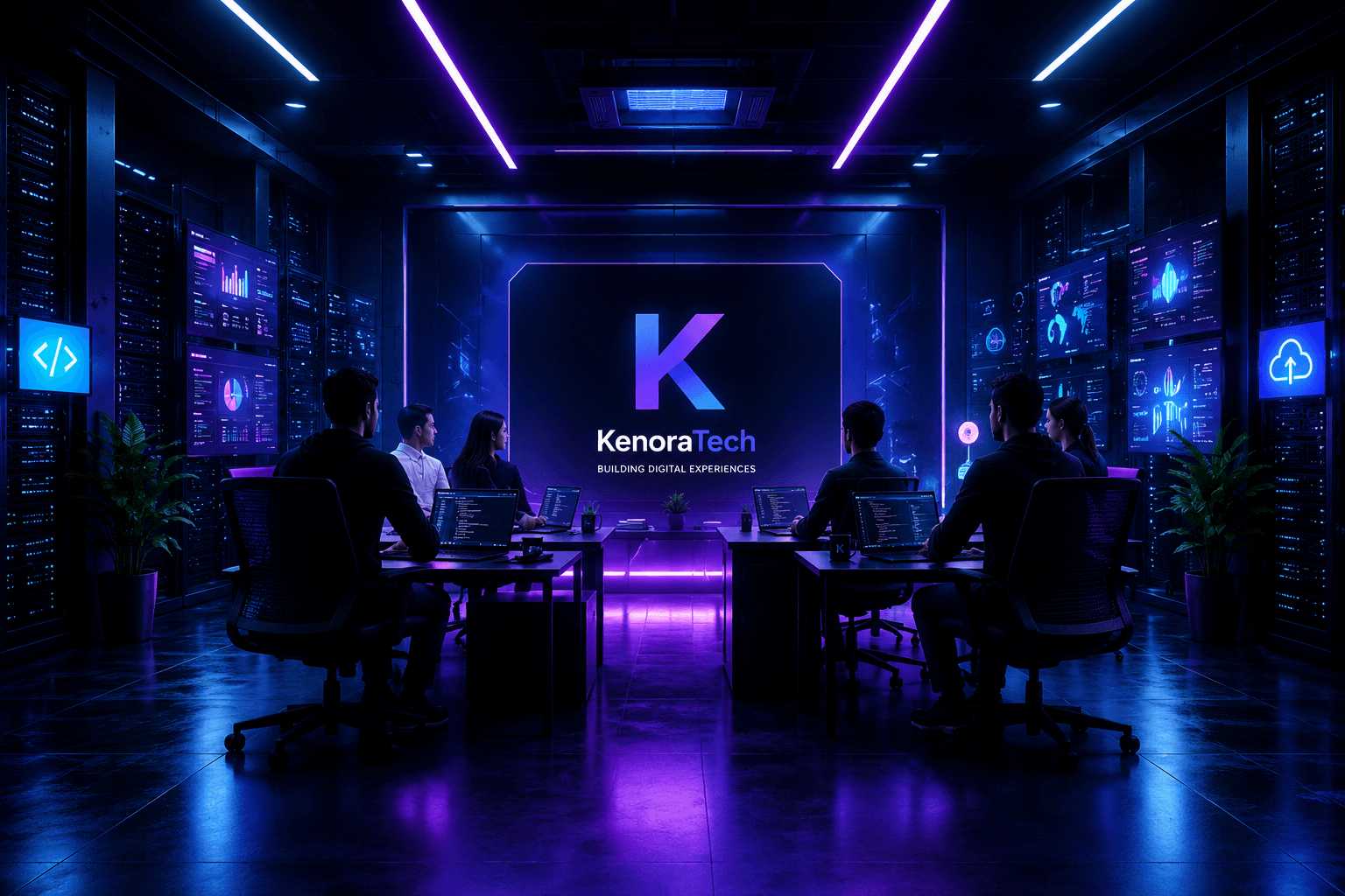 KenoraTech digital strategy room