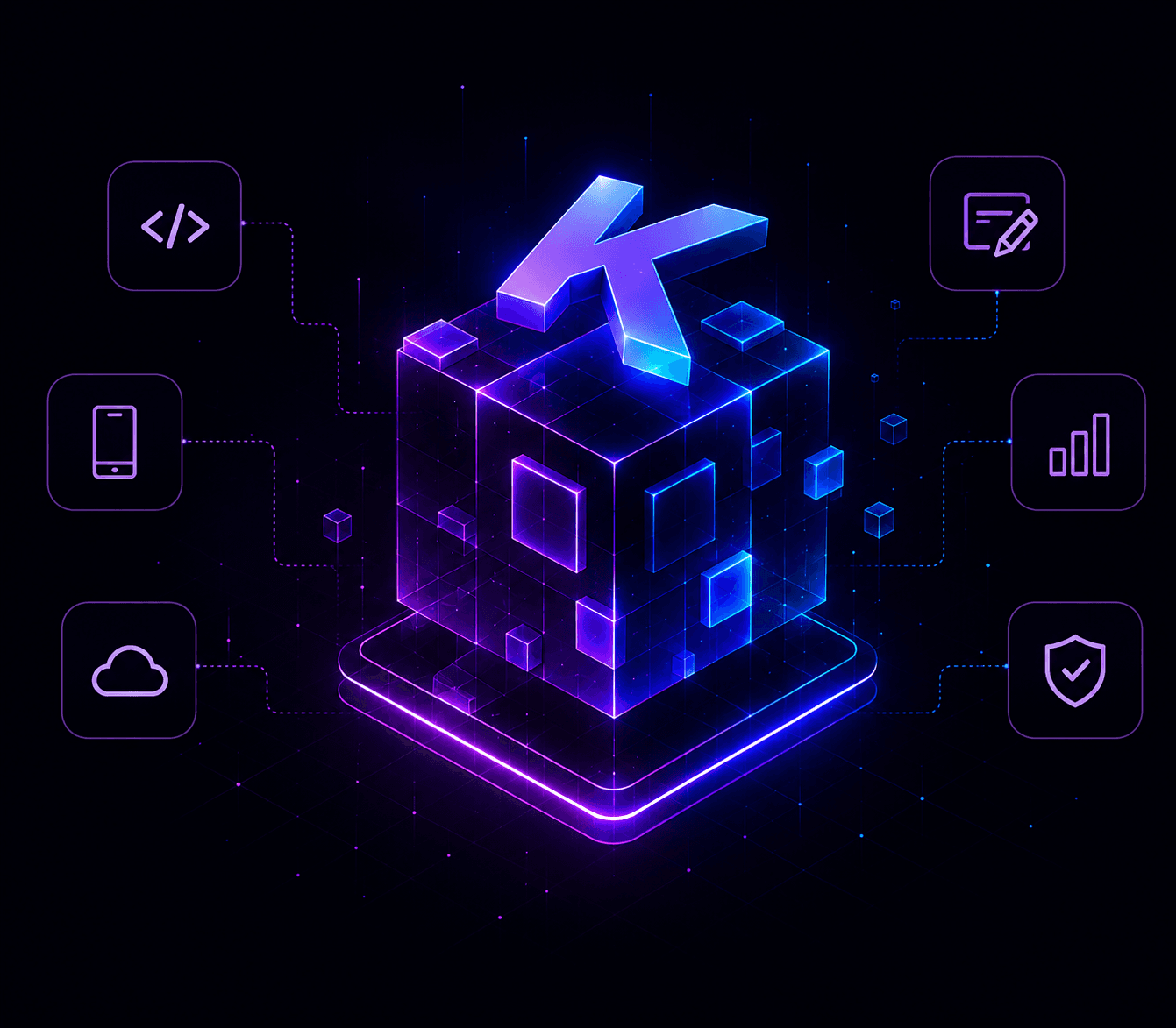 KenoraTech futuristic services cube